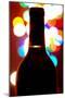 Wine Bottle Bokeh-Monika Burkhart-Mounted Photographic Print