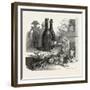 Wine Bottles and Glass. Food and Drink-null-Framed Giclee Print
