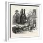 Wine Bottles and Glass. Food and Drink-null-Framed Giclee Print