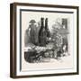 Wine Bottles and Glass. Food and Drink-null-Framed Giclee Print