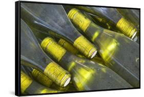 Wine Bottles from Maipo Valley in Chile-Jon Hicks-Framed Stretched Canvas