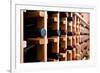 Wine Bottles In Cellar-HdcPhoto-Framed Photographic Print