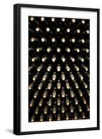 Wine Bottles In Wine Cellar-miskokordic-Framed Art Print