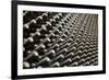 Wine Bottles In Wine Cellar-miskokordic-Framed Art Print