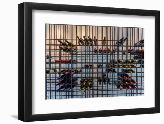 Wine Bottles, Reykjavik, Iceland-null-Framed Photographic Print