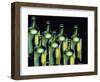 Wine Bottles-Diana Ong-Framed Giclee Print