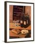 Wine, Bread & Cheese-null-Framed Art Print