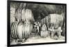 Wine Casks in Storage, Moet et Chandon-null-Framed Art Print