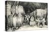 Wine Casks in Storage, Moet et Chandon-null-Stretched Canvas