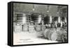 Wine Casks, Moet et Chandon-null-Framed Stretched Canvas