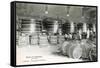 Wine Casks, Moet et Chandon-null-Framed Stretched Canvas