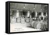 Wine Casks, Moet et Chandon-null-Framed Stretched Canvas