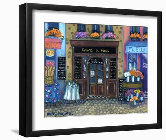 Wine Cave-null-Framed Art Print