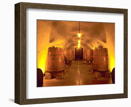 Wine Caves at the Viansa Winery, Sonoma County, California, USA-John Alves-Framed Photographic Print