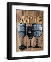 Wine Cellar 2-Sheldon Lewis-Framed Art Print