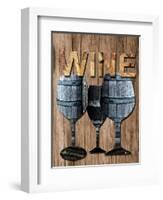 Wine Cellar 2-Sheldon Lewis-Framed Art Print