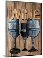 Wine Cellar 2-Sheldon Lewis-Mounted Art Print