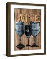 Wine Cellar 2-Sheldon Lewis-Framed Art Print