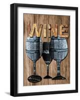 Wine Cellar 2-Sheldon Lewis-Framed Art Print