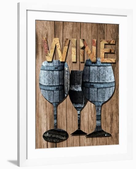 Wine Cellar 2-Sheldon Lewis-Framed Art Print