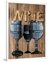 Wine Cellar 2-Sheldon Lewis-Framed Art Print