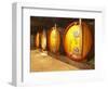 Wine Cellar and Oak Casks, Champagne Jacquesson in Dizy, Vallee De La Marne, Ardennes, France-Per Karlsson-Framed Photographic Print