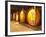 Wine Cellar and Oak Casks, Champagne Jacquesson in Dizy, Vallee De La Marne, Ardennes, France-Per Karlsson-Framed Photographic Print