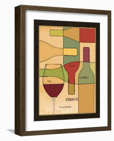 Wine Cellar I-Pela Design-Framed Art Print