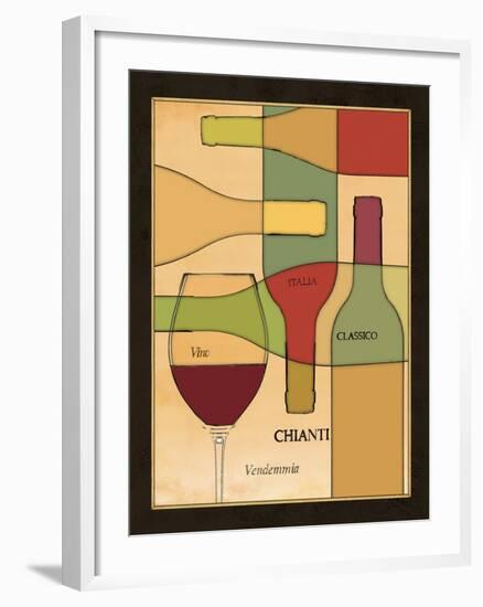 Wine Cellar I-Pela Design-Framed Art Print