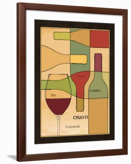 Wine Cellar I-Pela Design-Framed Art Print