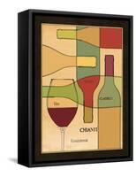 Wine Cellar I-Pela Design-Framed Stretched Canvas