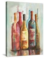 Wine Cellar Motif I-Gregory Gorham-Stretched Canvas