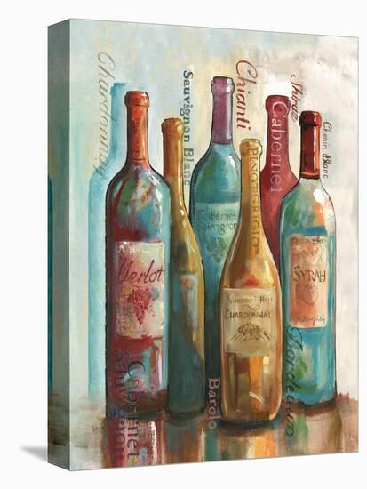 Wine Cellar Motif II-Gregory Gorham-Stretched Canvas