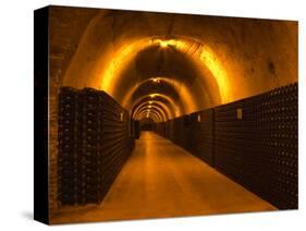 Wine Cellar, Old Chalk Quarry, Champagne Ruinart, Reims, Marne, Ardennes, France-Per Karlsson-Stretched Canvas