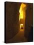 Wine Cellar, Old Chalk Quarry, Champagne Ruinart, Reims, Marne, Ardennes, France-Per Karlsson-Stretched Canvas