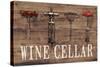 Wine Cellar Reclaimed Wood Sign-Anastasia Ricci-Stretched Canvas