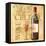 Wine Cellar Sqaure-Gregory Gorham-Framed Stretched Canvas