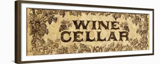 Wine Cellar-Kate Ward Thacker-Framed Premium Giclee Print