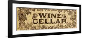 Wine Cellar-Kate Ward Thacker-Framed Premium Giclee Print