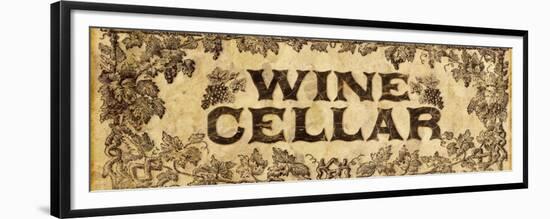 Wine Cellar-Kate Ward Thacker-Framed Premium Giclee Print