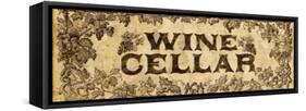 Wine Cellar-Kate Ward Thacker-Framed Stretched Canvas