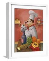 Wine Chef Master-Frank Harris-Framed Giclee Print