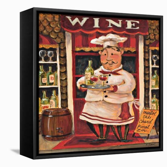 Wine Chef-K. Tobin-Framed Stretched Canvas