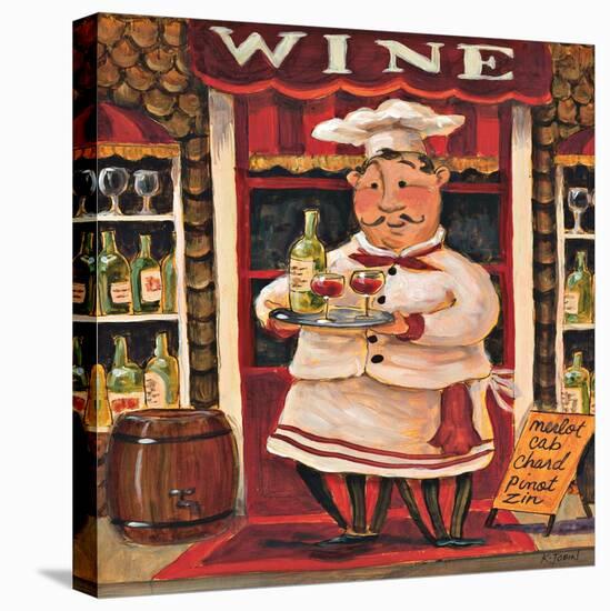 Wine Chef-K. Tobin-Stretched Canvas