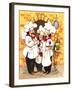 Wine Chefs-Jerianne Van Dijk-Framed Art Print