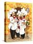 Wine Chefs-Jerianne Van Dijk-Stretched Canvas