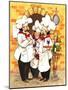 Wine Chefs-Jerianne Van Dijk-Mounted Art Print