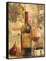 Wine Collage I-Gregory Gorham-Framed Stretched Canvas