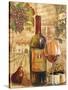 Wine Collage I-Gregory Gorham-Stretched Canvas