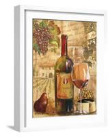 Wine Collage I-Gregory Gorham-Framed Art Print